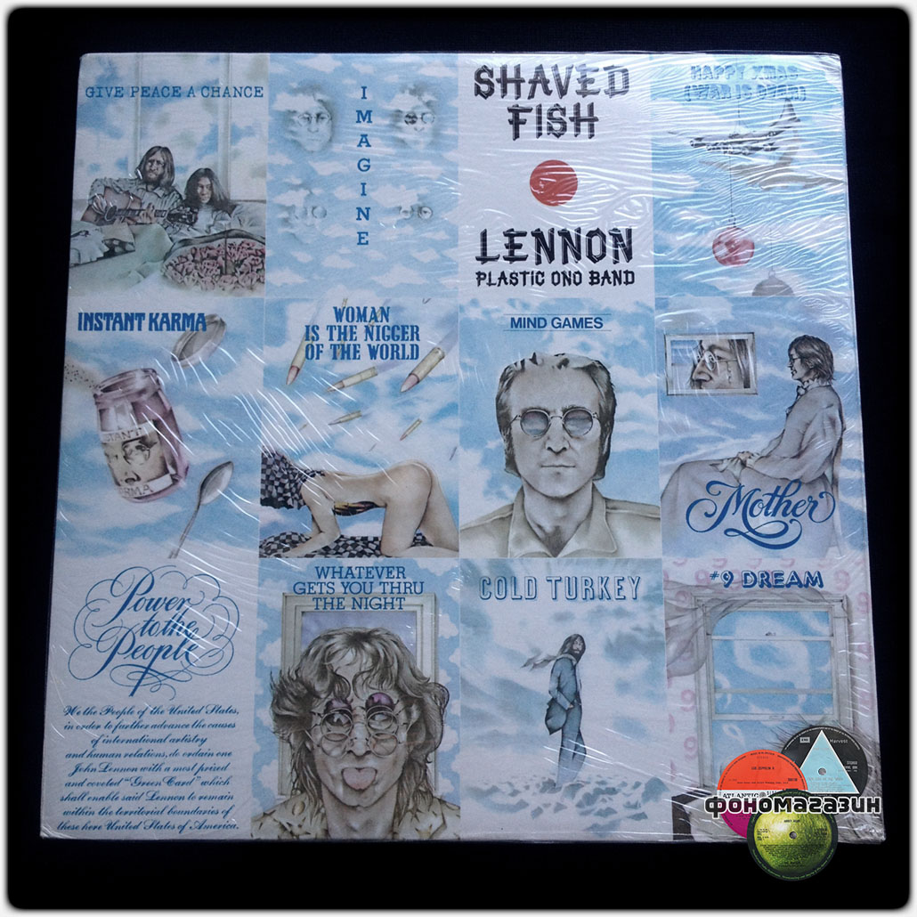 John lennons band on shaved fish